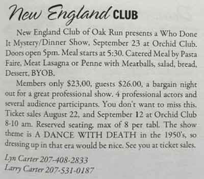 Oak Run event 19